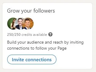 Die Einladungsfunktion bei LinkedIn