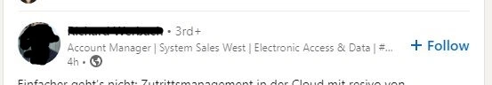 Zu lange Slogans bei LinkedIn werden abgeschnitten.